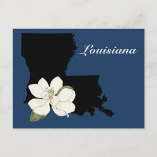Cartão Postal Louisiana Silhouette