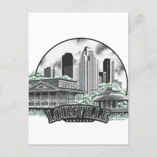 Cartão Postal Louisville City Kentucky USA