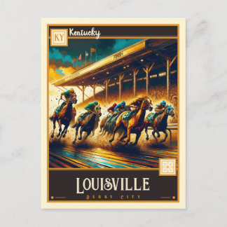 Cartão Postal Louisville, Kentucky | Vintage