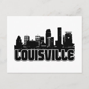 Cartão Postal Louisville Skyline