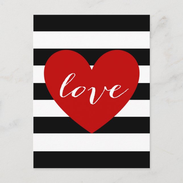 Cartão Postal Love (Frente)