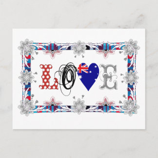 Cartão Postal Love Austrália