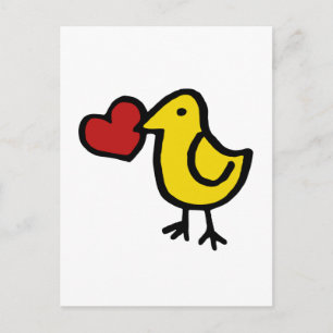 Cartão Postal Love Bird