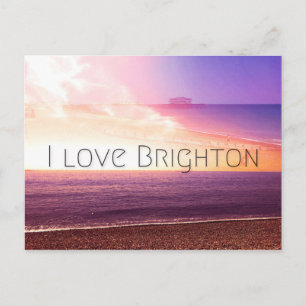 Cartão Postal Love Brighton