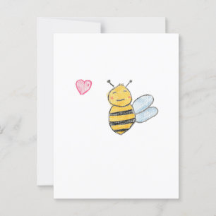 Cartão Postal Love Bumblebee