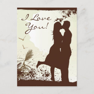 Cartão Postal Love Design