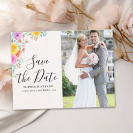 Cartão Postal Love in Full Bloom – Spring Celebration Wedding