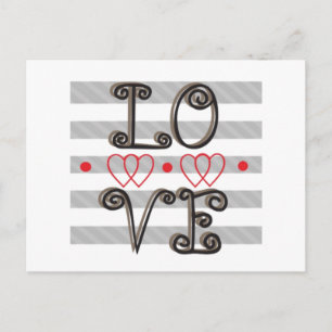 Cartão Postal Love Infinity Times Love Infinity Postcard
