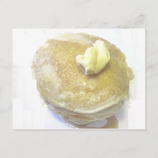 Cartão Postal Love Pancakes (Frente)