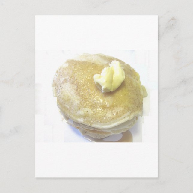 Cartão Postal Love Pancakes (Frente)