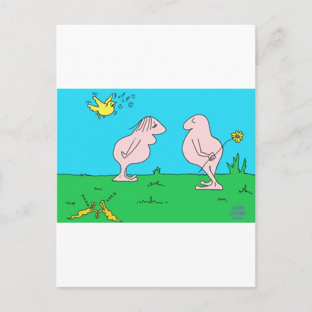 CARTÃO POSTAL LOVE STORY 1 (Frente)