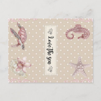 Cartão Postal Love the Sea