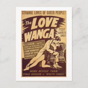 Cartão Postal Love Wanga