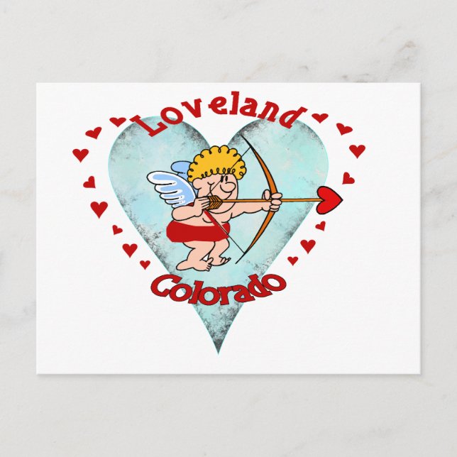 Cartão Postal Loveland Colorado (Frente)
