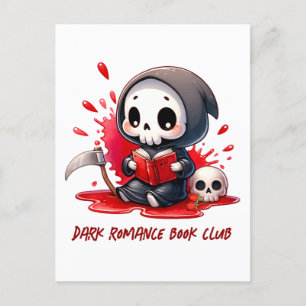 Cartão Postal Lover do Livro de Cachorros de Aquarela