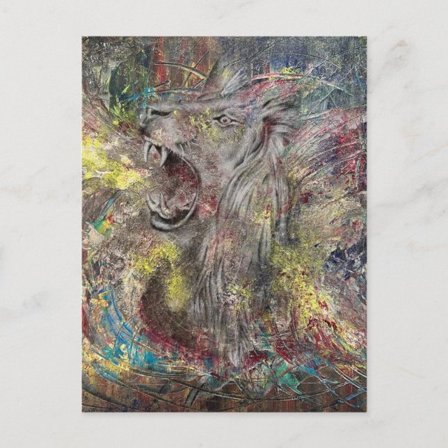 Cartão Postal Löwe (Frente)