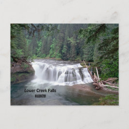 Cartão postal Lower Lewis Falls Washington
