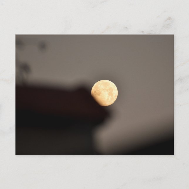Cartão Postal Lua (Frente)