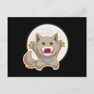 Cartão Postal Lua cheia