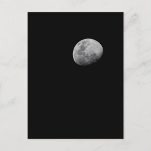 Cartão Postal Lua com Céu Preto   Zâmbia, Luangwa do Sul