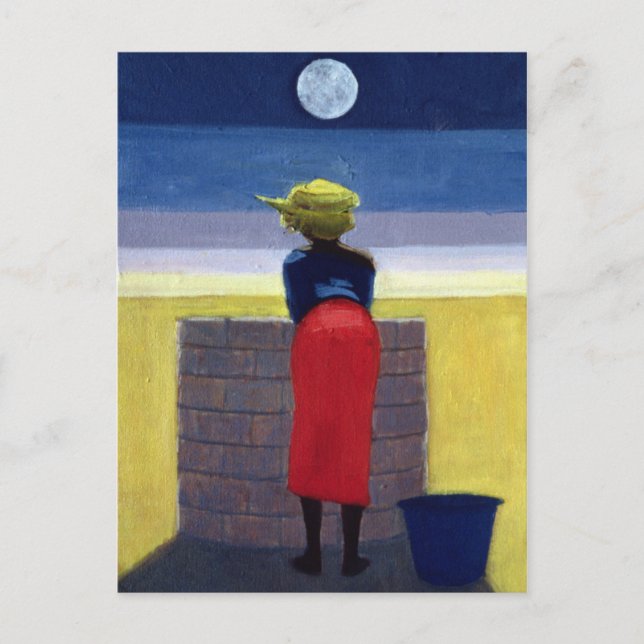 Cartão Postal Lua da Noite de 2001 (Frente)