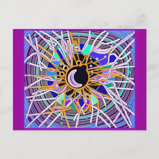 Cartão Postal Lua do Báltico (Frente)