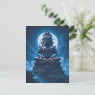 Cartão Postal Lua do Guardião Silencioso