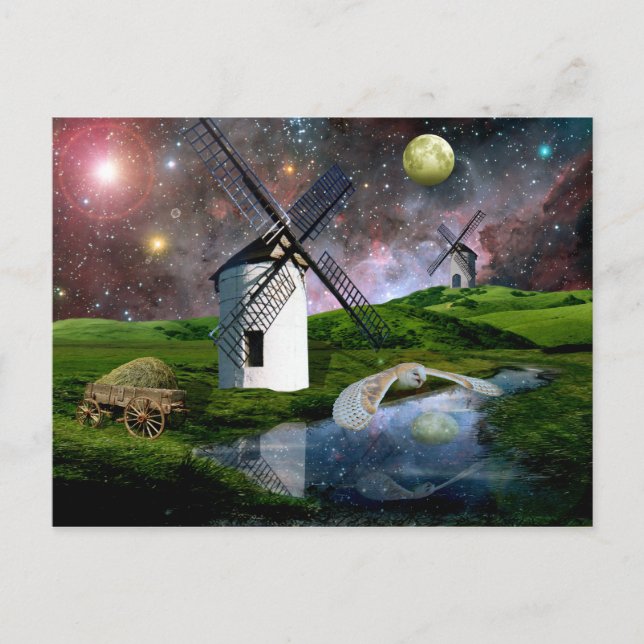 Cartão Postal Lua Harvest. (Frente)