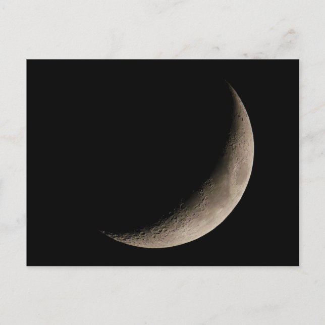 Cartão Postal Lua lunar (Frente)