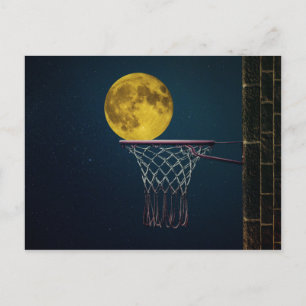 Cartão Postal Lua no cesto