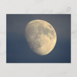 Cartão Postal Lua numa noite nublada