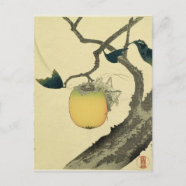 Cartão Postal Lua, Persimmon e Gafanhoto, 1807