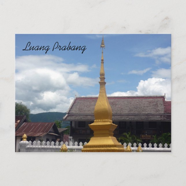 Cartão Postal luang estúpido (Frente)