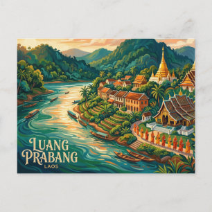 Cartão Postal Luang Prabang Laos