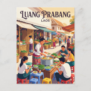 Cartão Postal Luang Prabang Laos