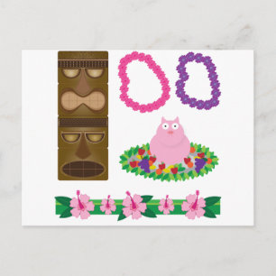 Cartão Postal luau