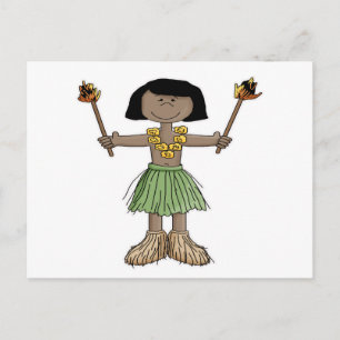 Cartão Postal Luau Boy