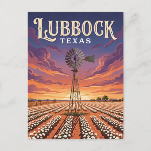 Cartão Postal Lubbock Texas