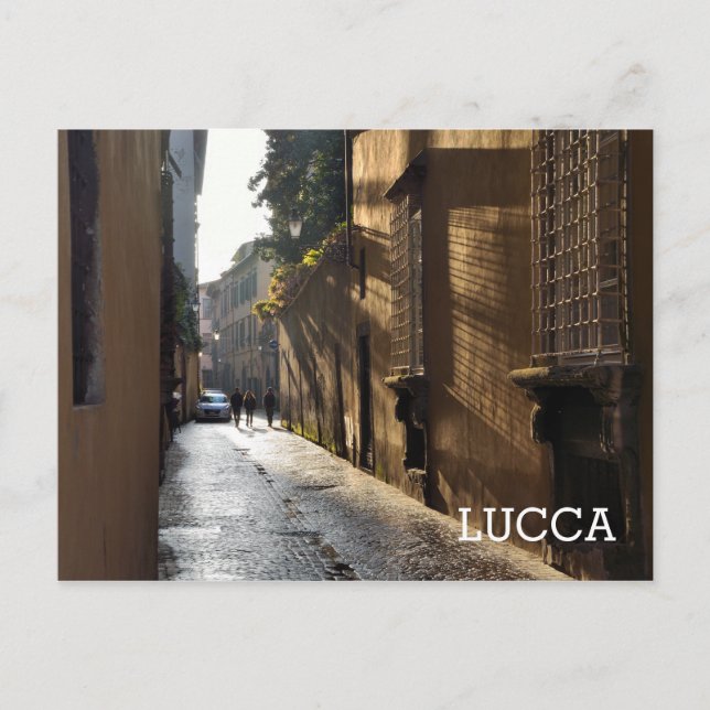 Cartão Postal Lucca, Itália (Frente)