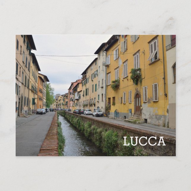 Cartão Postal Lucca, Itália (Frente)