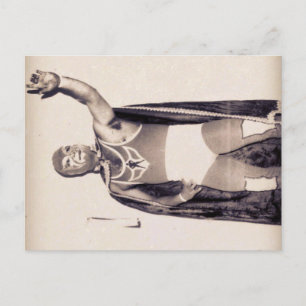 CARTÃO POSTAL LUCHA LIBRE MEXICANA