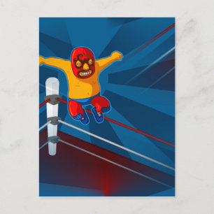 Cartão Postal luchador