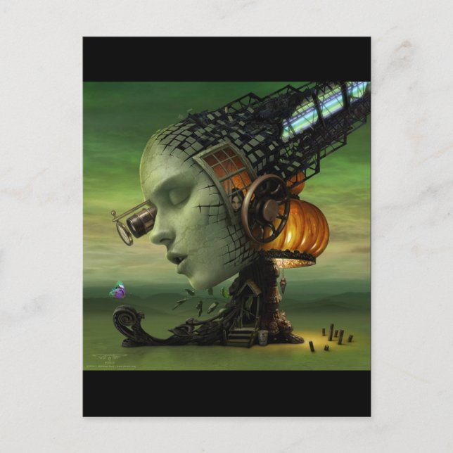 Cartão Postal Lucid por J. Matthew Root (Frente)