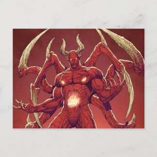 Cartão Postal Lúcifer, o Diabo, o Príncipe da Escuridão, Satã