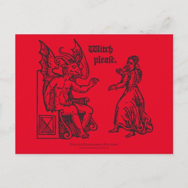 Cartão Postal Luciferocious (Frente)