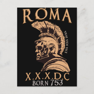 Cartão Postal Lucius, um famoso Centurião Romano