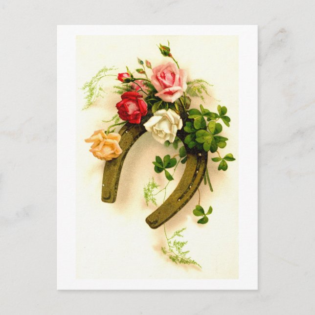 Cartão Postal Lucky Horsfere (Frente)