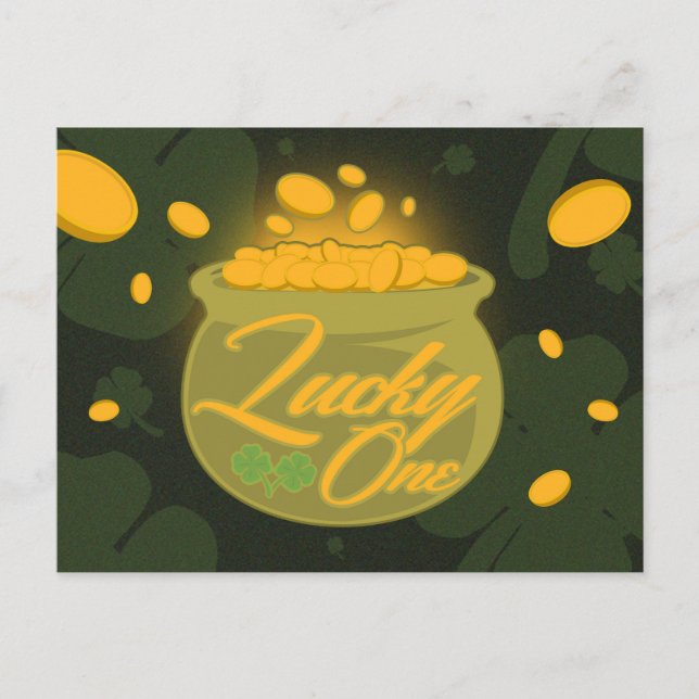 Cartão Postal Lucky One (Frente)