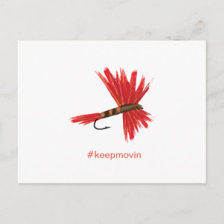 Cartão Postal Lucy Keepmovin Postcard