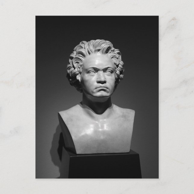 Cartão Postal Ludwig Van Beethoven (Frente)
